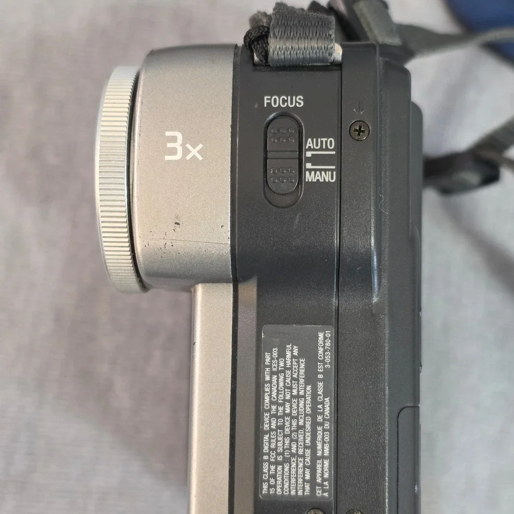 Sony Digital Mavica MVC-FD81 Camera OS Silver Floppy Disk Retro Y2K Tech Prop